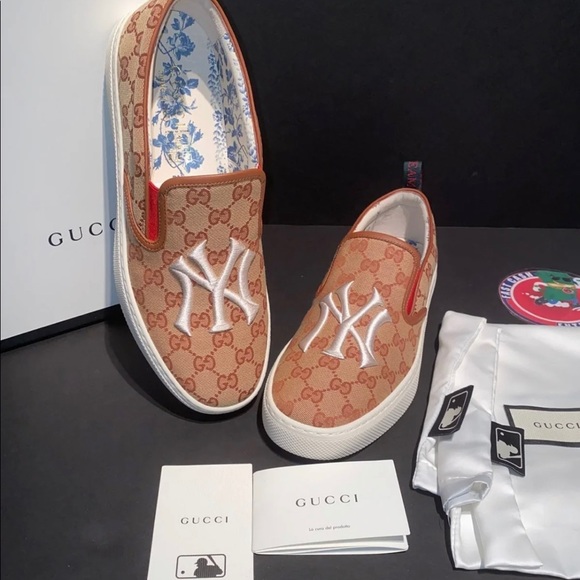 Gucci Other - Gucci New York Yankees Sneaker Authentic